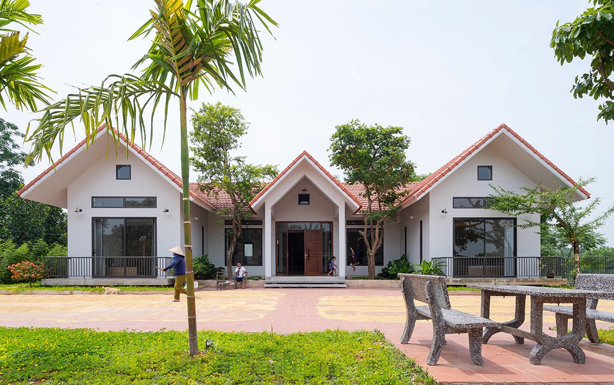 越南传统乡村住宅的五重空间设计-16