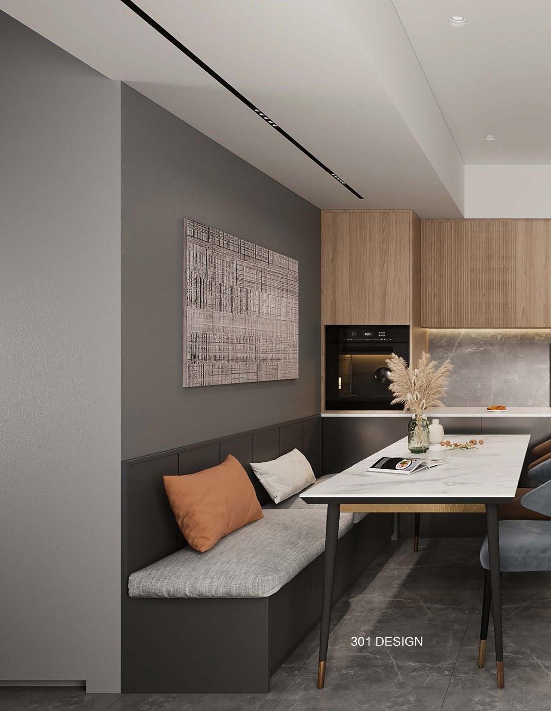 简约高级的灰色木调空间-15