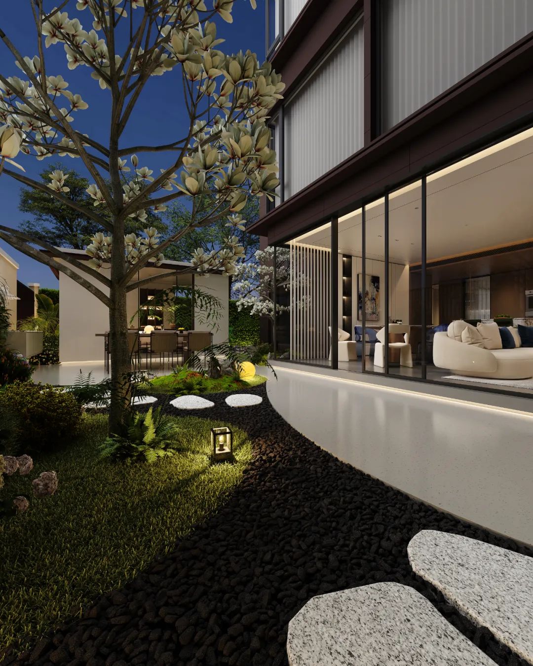 简奢原色 · 定制滨江壹号别墅生活丨中国成都丨原色原宿设计-54