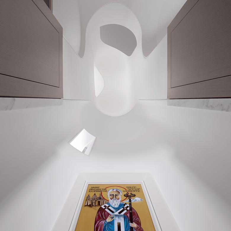 圣萨尔基斯教堂丨美国德克萨斯丨David Hotson Architect-5