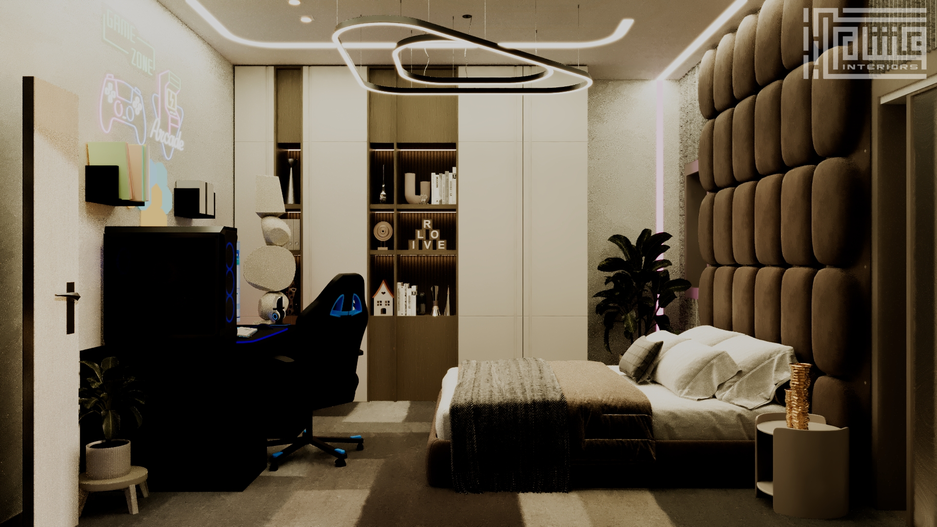 Gaming Boy Bedroom INTERIOR DESIGN-3