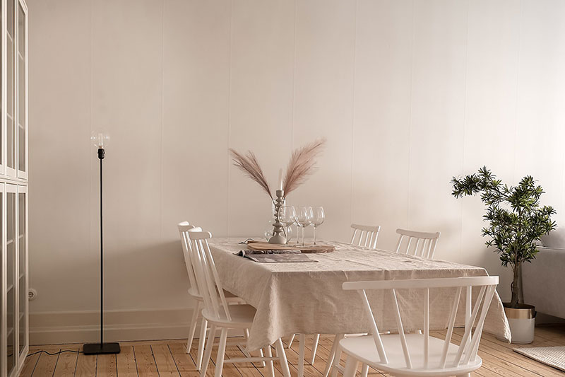 瑞典温馨米色公寓设计-4