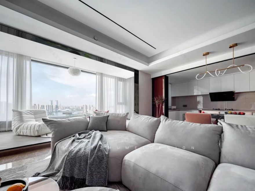 微醺 · 现代轻奢家居设计丨中国长沙丨住美设计-37