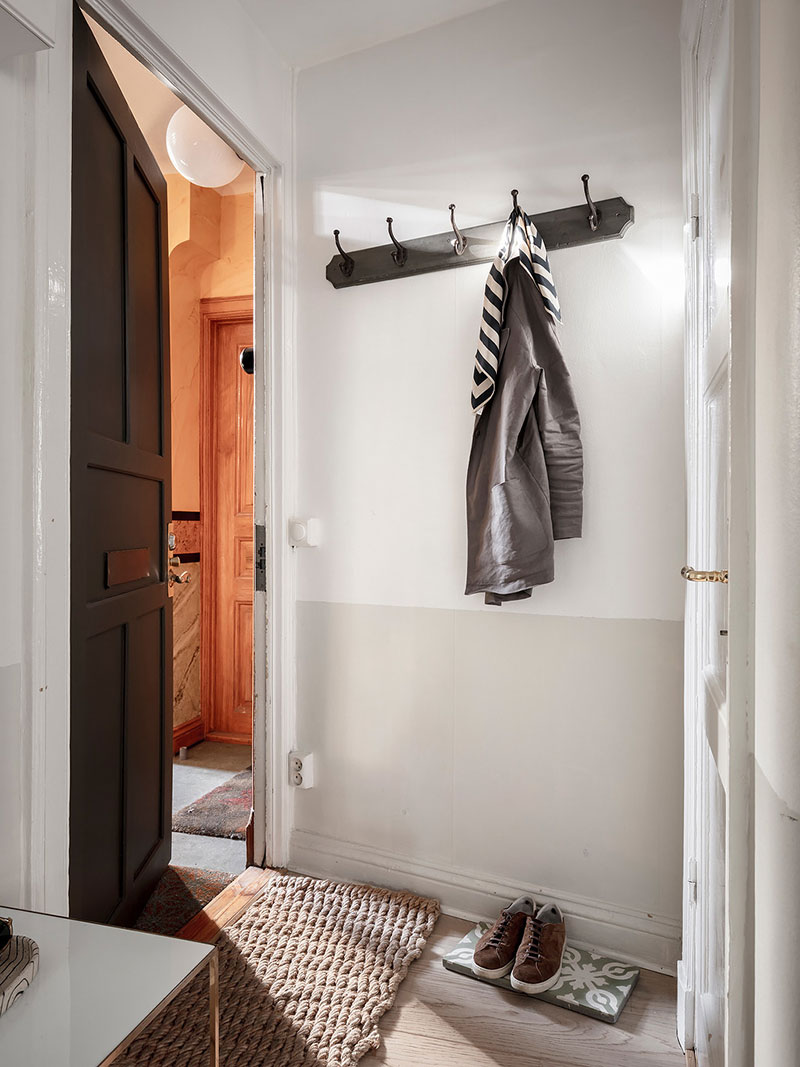 瑞典哥德堡 38 平米白色公寓，迷你空间大魅力-21