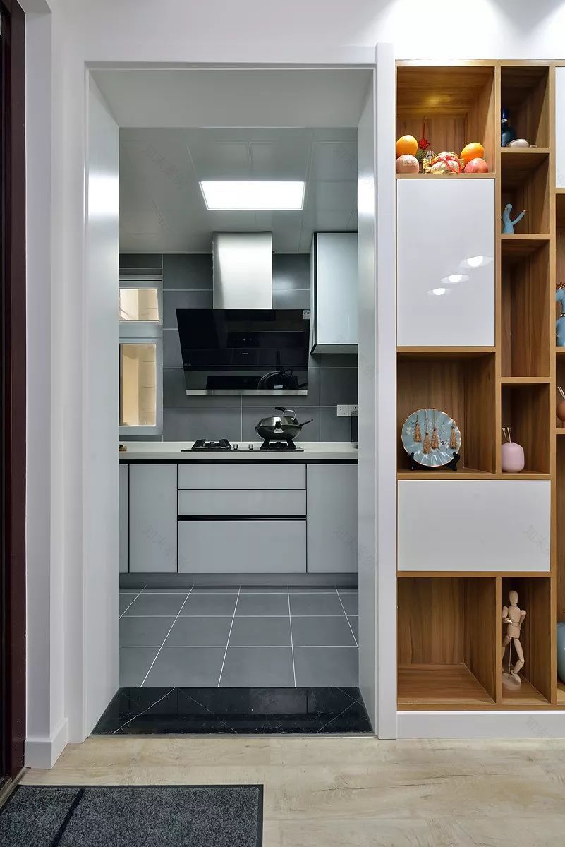 【亦帆优秀案例欣赏】85平/现代简约/空间利用率极佳-57