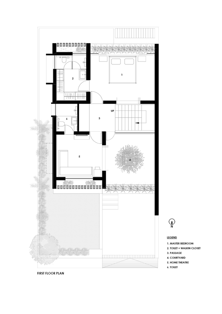 悬浮庭院住宅丨印度丨TRAANSPACE-45