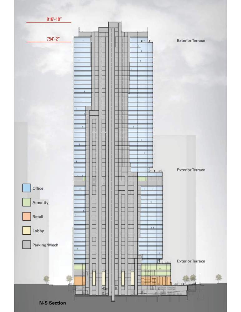 芝加哥 110 North Wacker Drive 办公大楼丨美国芝加哥丨Goettsch Partners-42