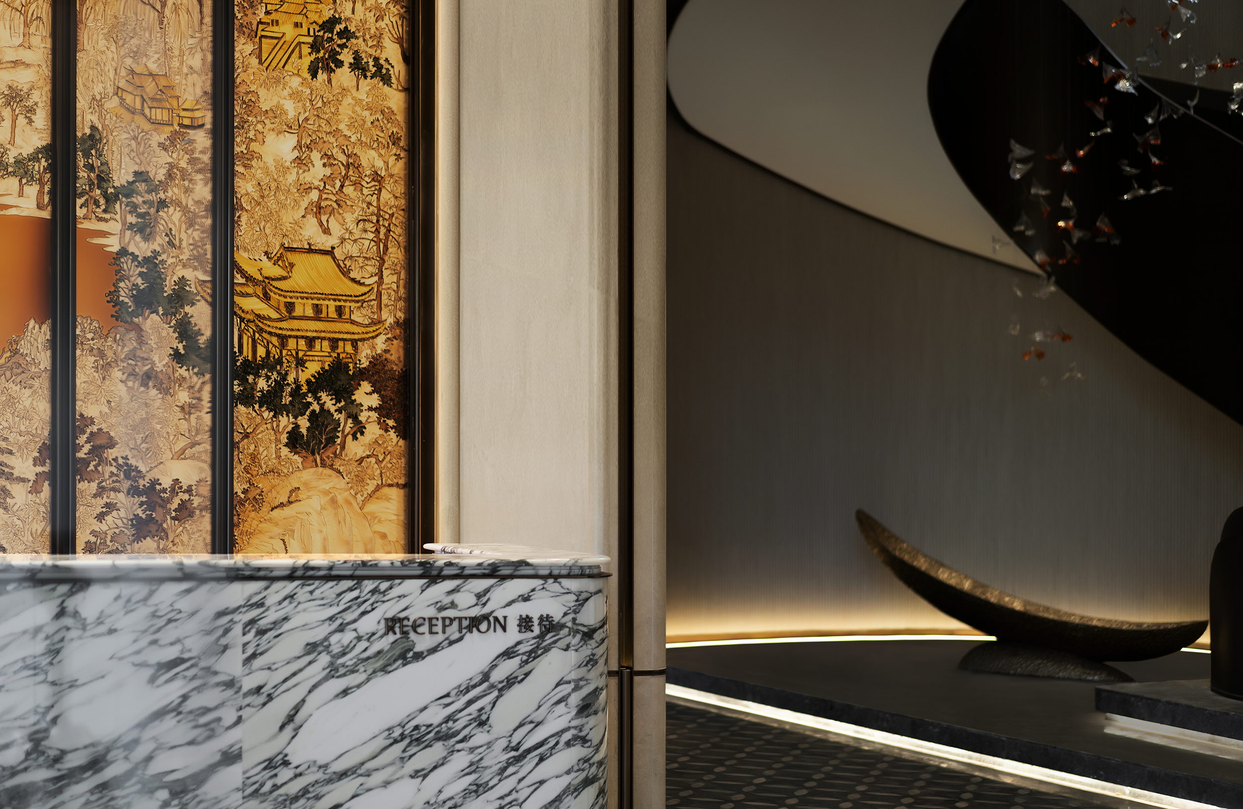 赣州中海悦江府售楼处丨中国江西丨零次方空间设计,零次方陈设设计-6