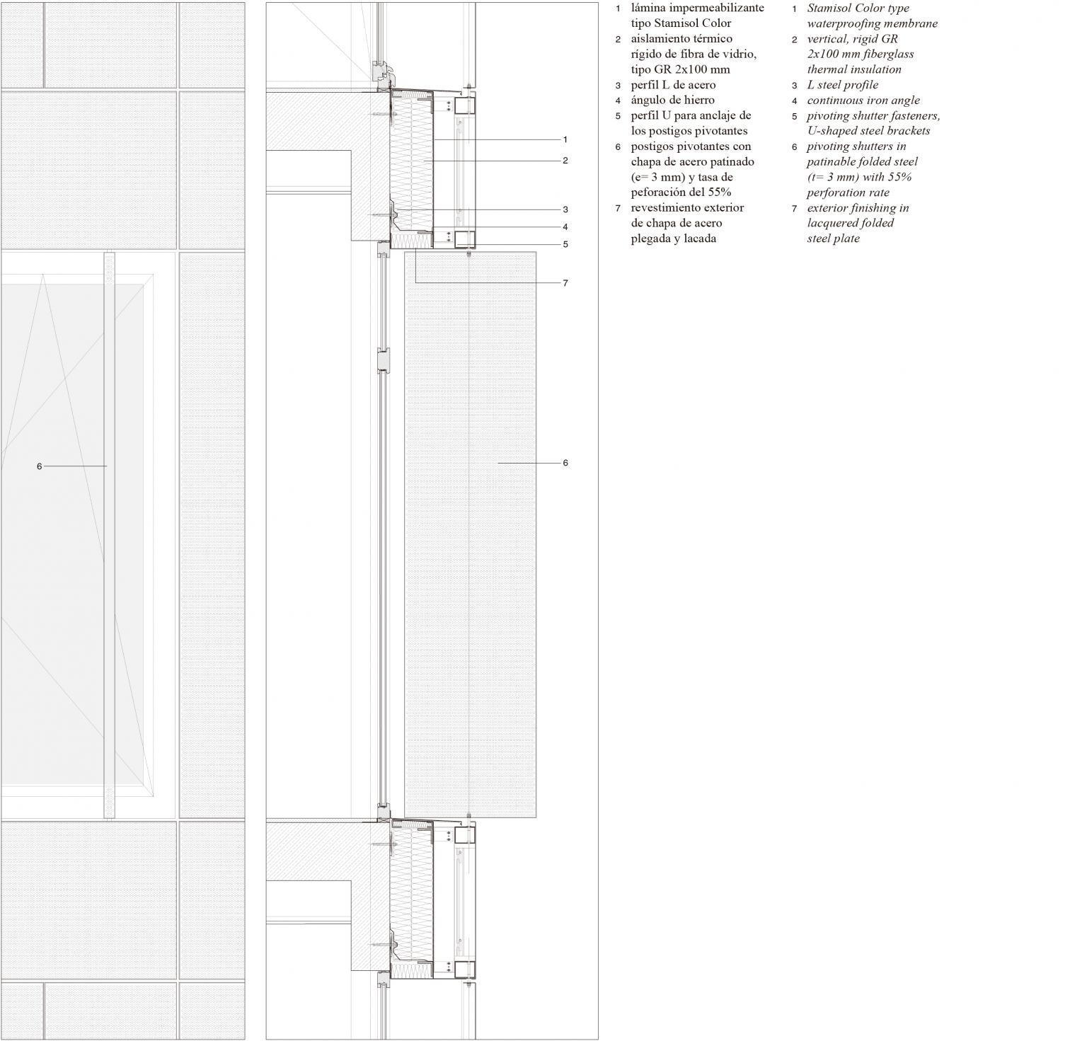 融合司法功能的 Nanterre 监狱设计-12