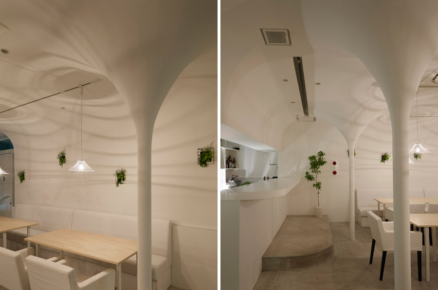 FUTURE STUDIO 的 l’ombre de ange 小酒馆和咖啡厅-24