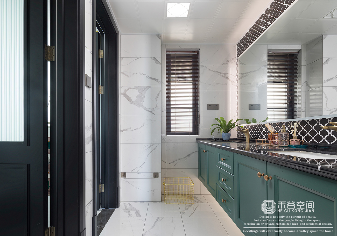 合肥世贸翡翠首府美式轻奢家居设计,打造舒适乌托邦世界-34