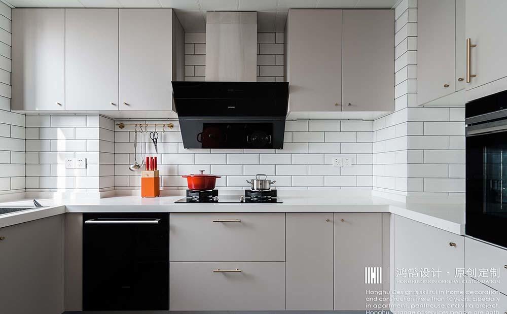 打通北阳台,打造观景吧台休闲区-20