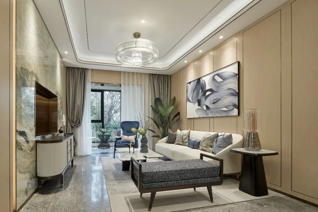 《大山水》寄情都市,董蕾打造浩创梧桐溪水湾营销中心-50