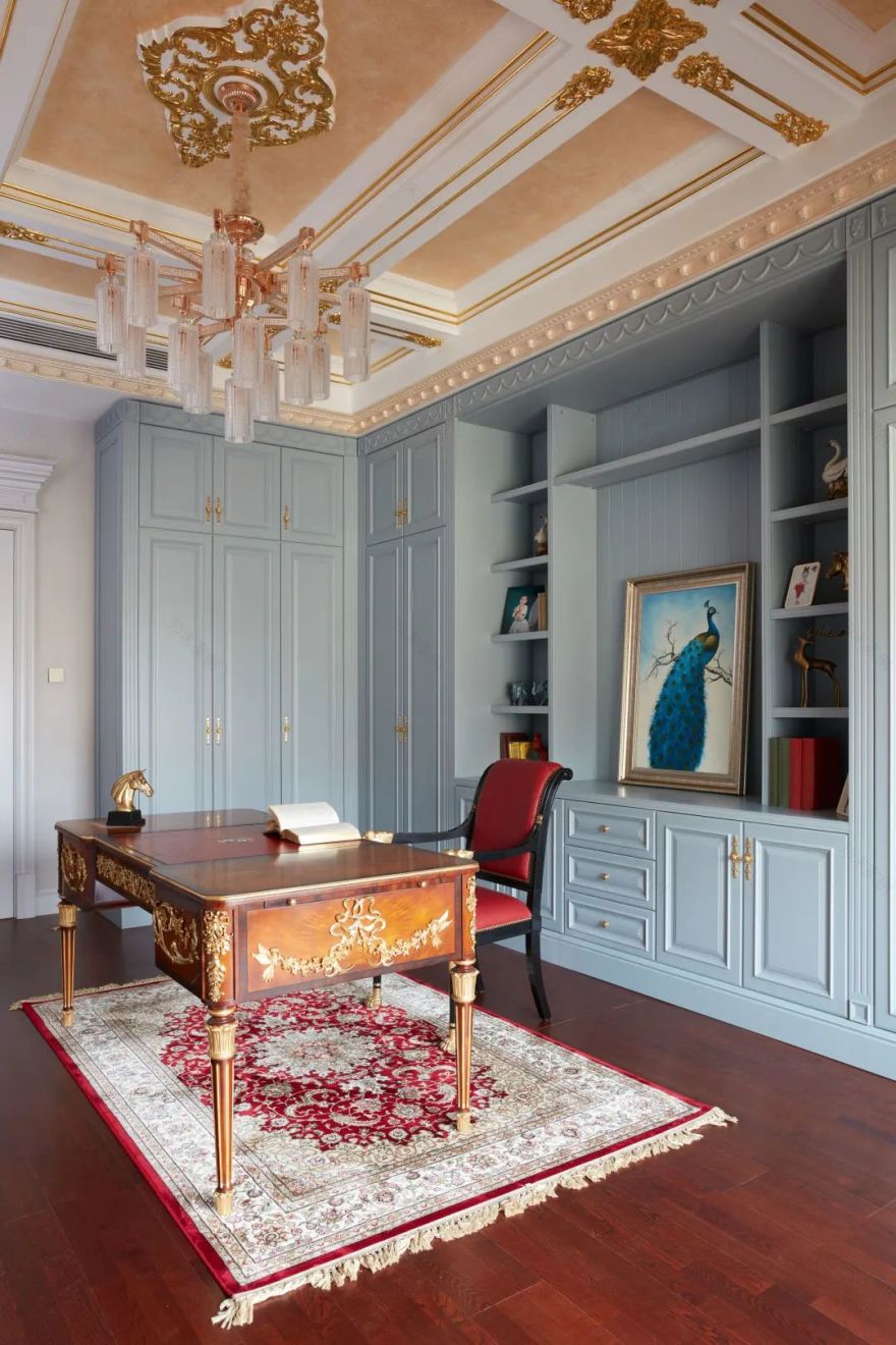 法式优雅 · 1100㎡独栋别墅的奢华改造之旅丨尚层装饰-85