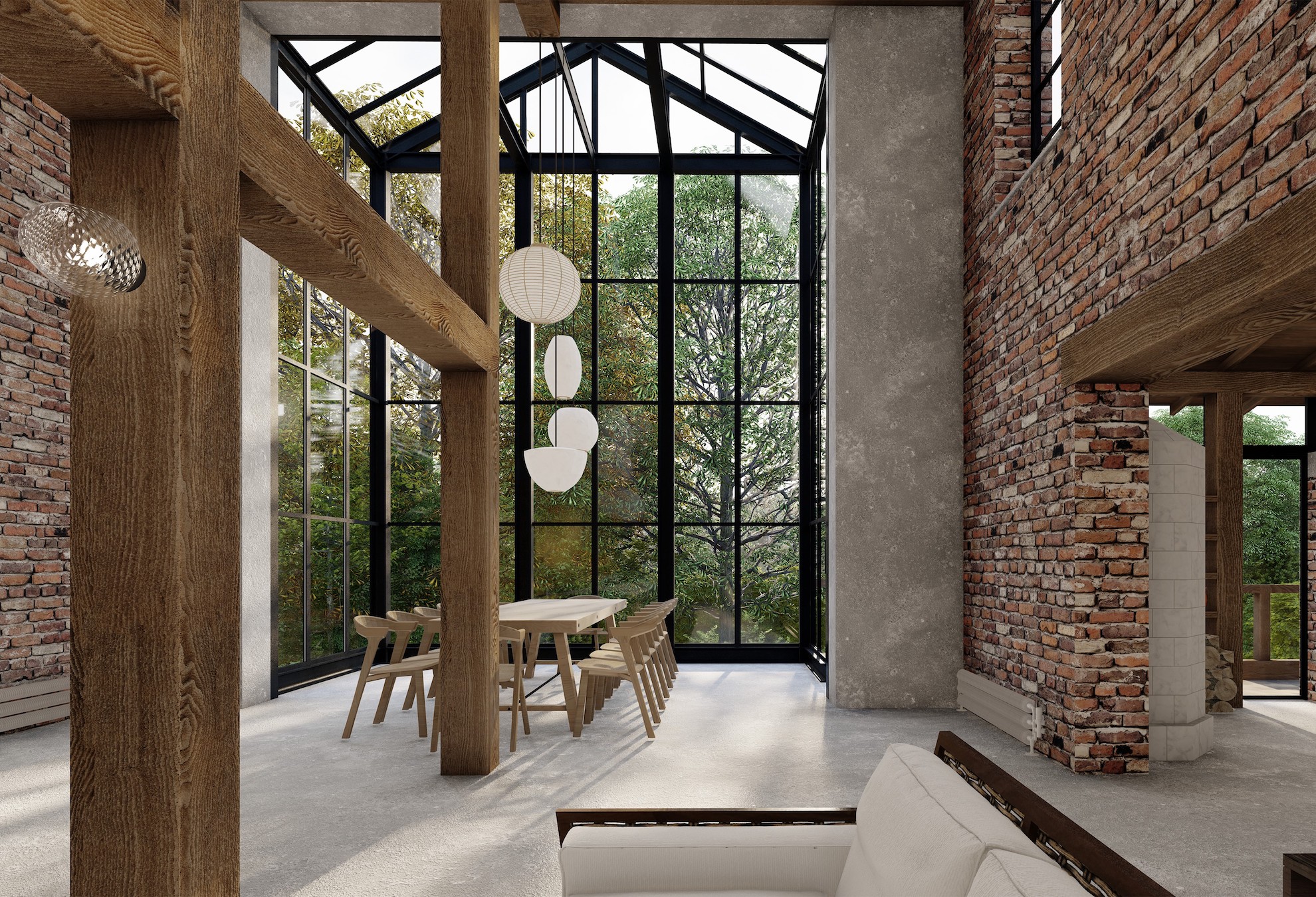 Kula  Młyn村磨坊改造为收养家庭住宅丨格但斯克美术学院室内建筑系Weronika Kuźma-36