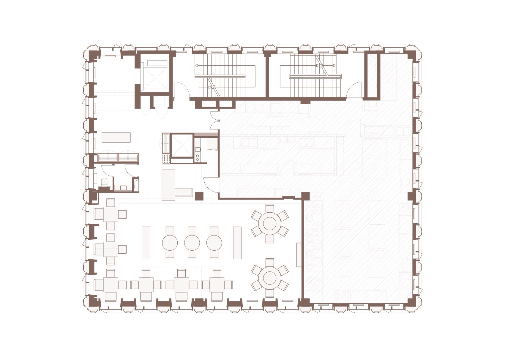 “照青苔”中餐厅丨中国杭州丨八荒设计团队-140