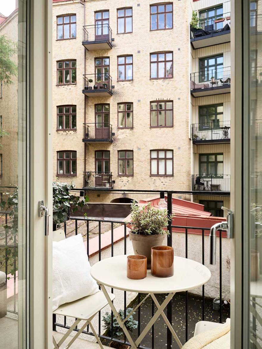 瑞典清新简约一居设计,自然光影打造轻盈空气美居-16