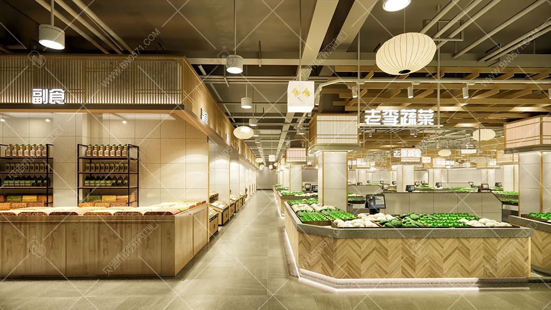 农贸市场设计案例|东柳菜场更新，有点厉害，给您详细说说~-50