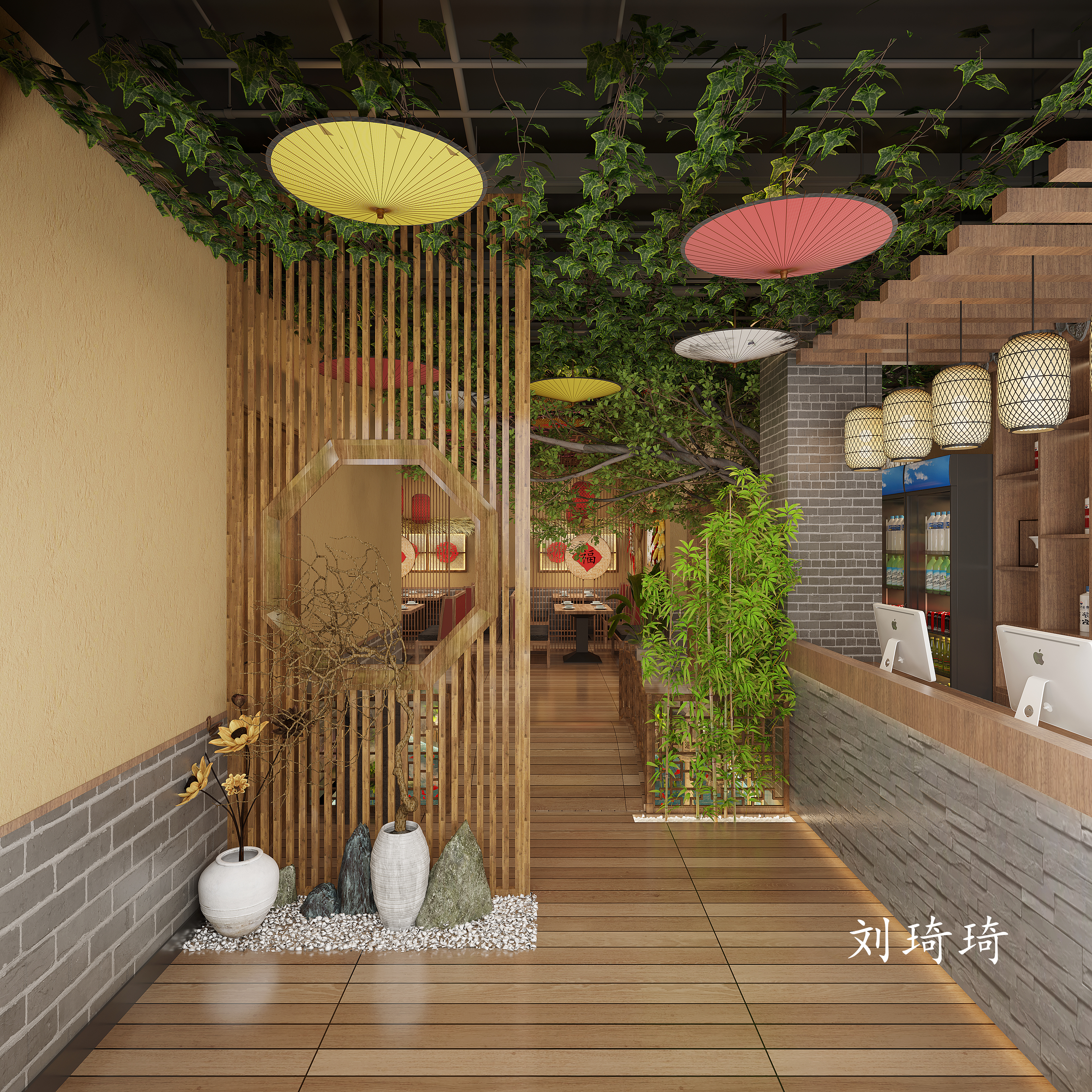 工装 || 餐饮店 || 烟火气农家土菜馆出圈了-3