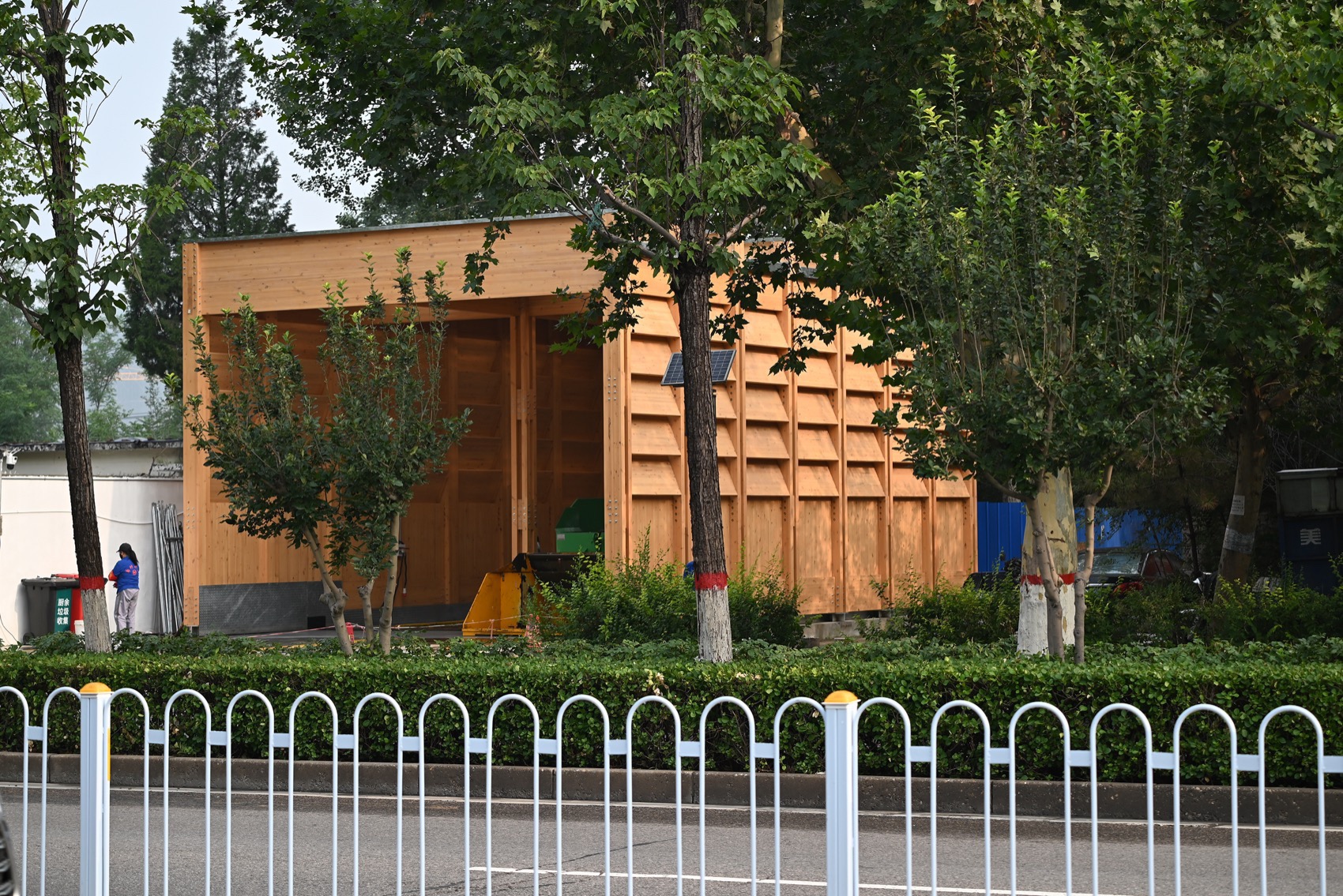 重建城市角落的微型秩序·廊坊北凤道垃圾中转站设计丨中国河北丨园里建筑-11