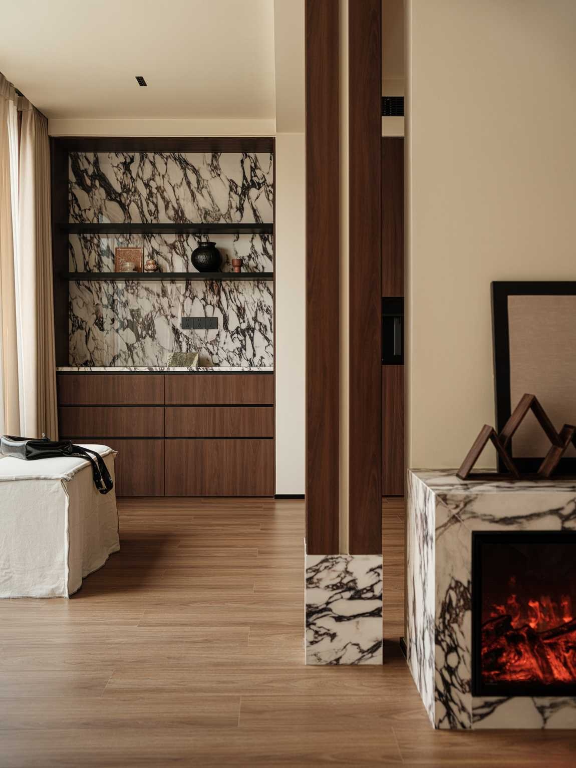 《汐间》248㎡中古混搭 · 宏福樘实景丨中国朝阳-59