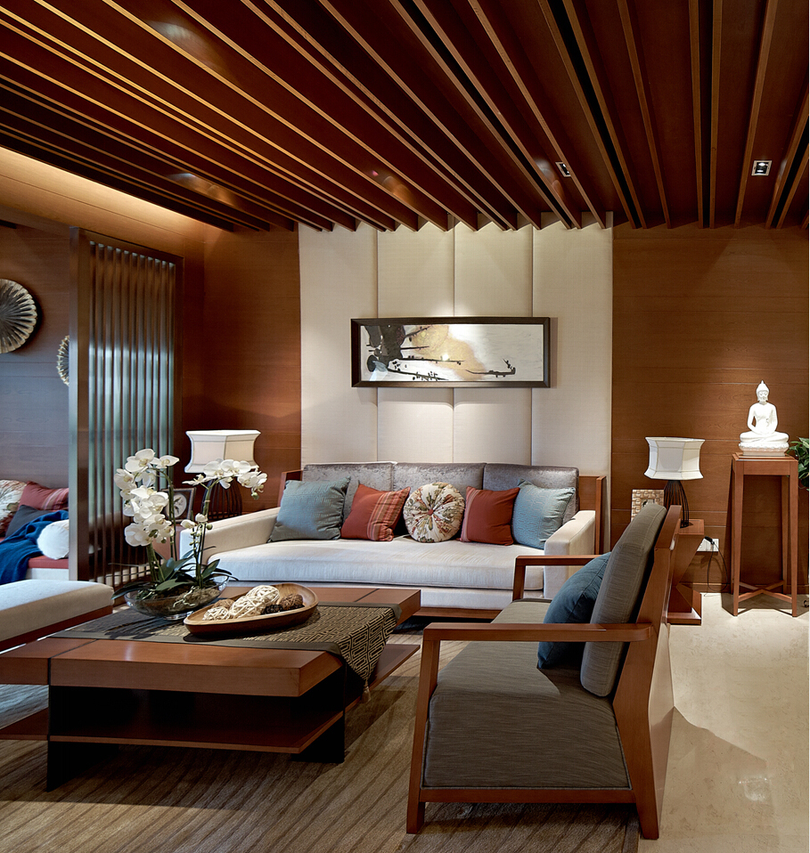 龙徽设计  德阳万兴和睦人家样板间-16