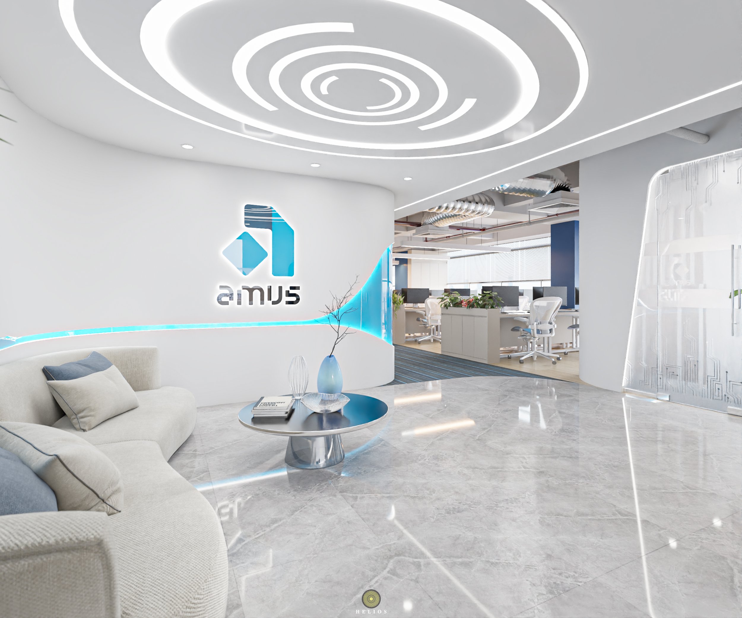 OFFICE - VĂN PHÒNG CÔNG TY GAME - TÒA NHÀ MHDI-4