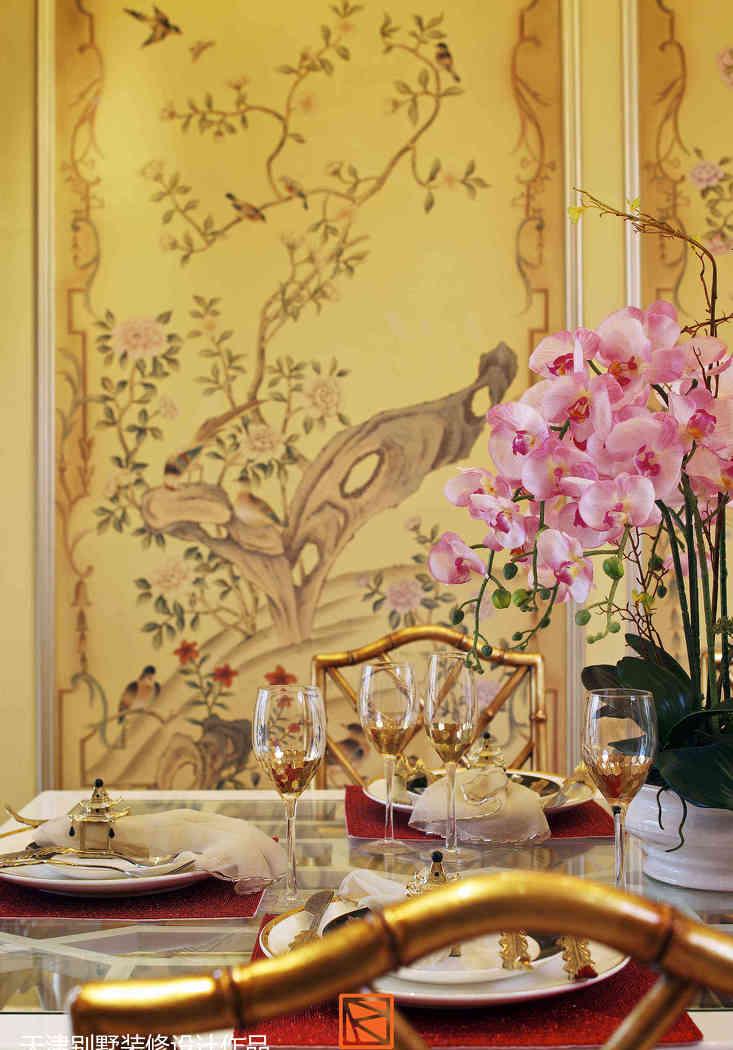 天津别墅新东方装饰主义风格设计案例解析-6