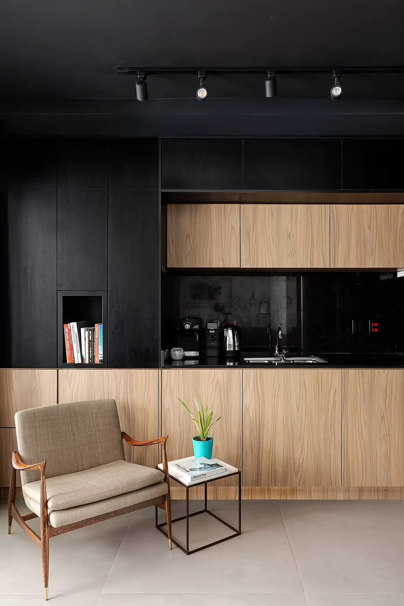 巴西 30m2 小户型改造，巧妙设计打造舒适一居室-2