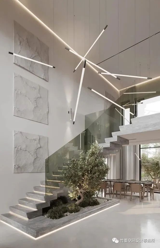 灰色艺术,简约奢华的完美融合丨竹墨空间设计事务所-51