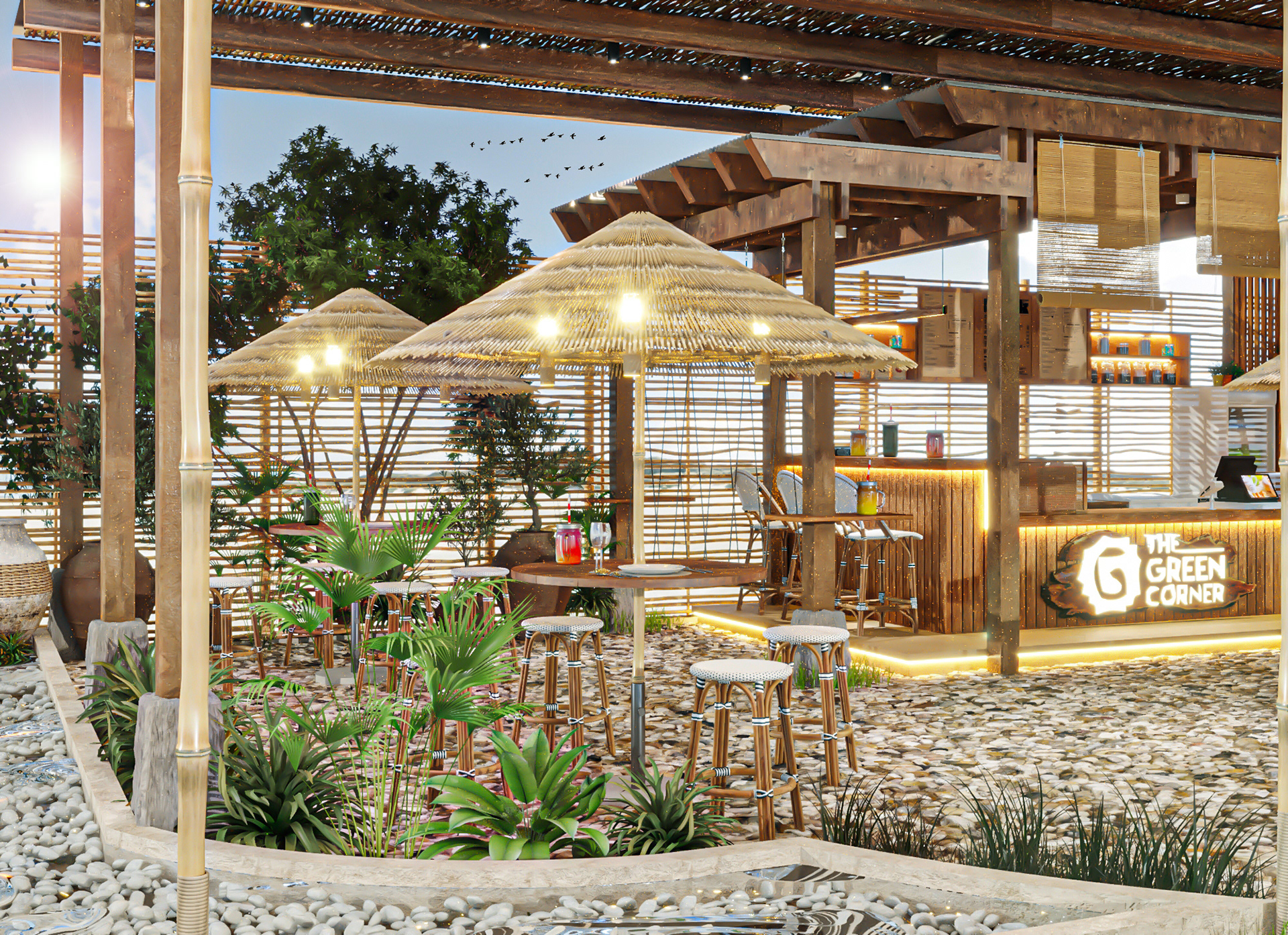 THE GREEN CORNER  植物苗圃外部设计丨埃及丨未明确提及-14