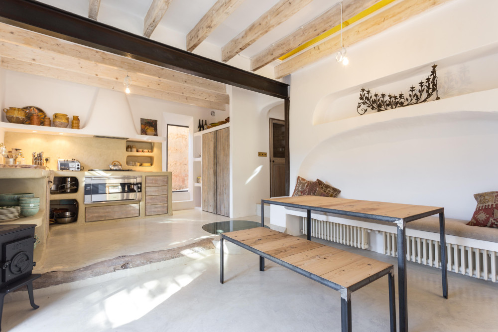 马略卡岛 Deia 镇现代与传统结合的 Can Anita 私人住宅-5