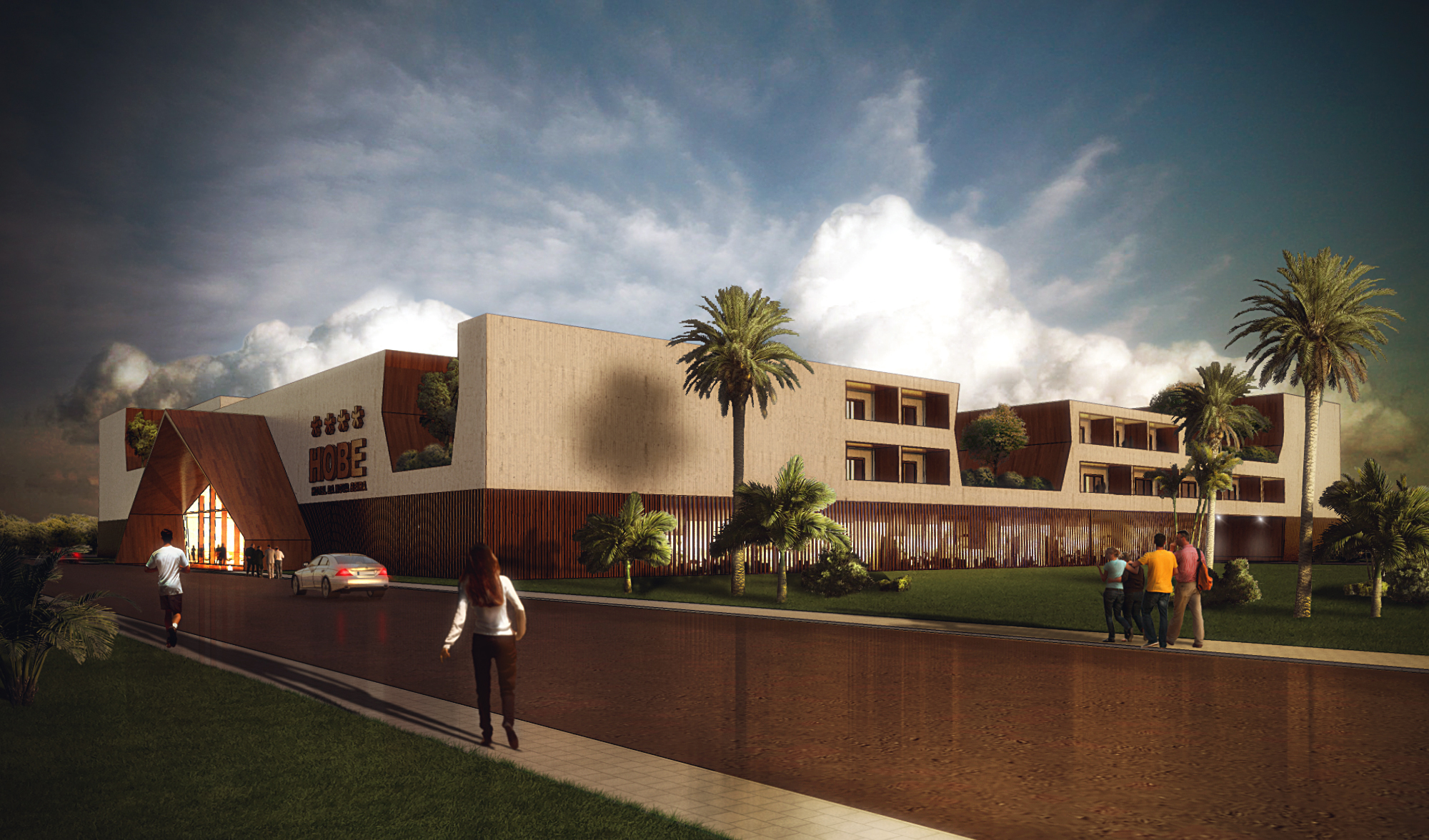 绿意盎然的星级酒店设计-0