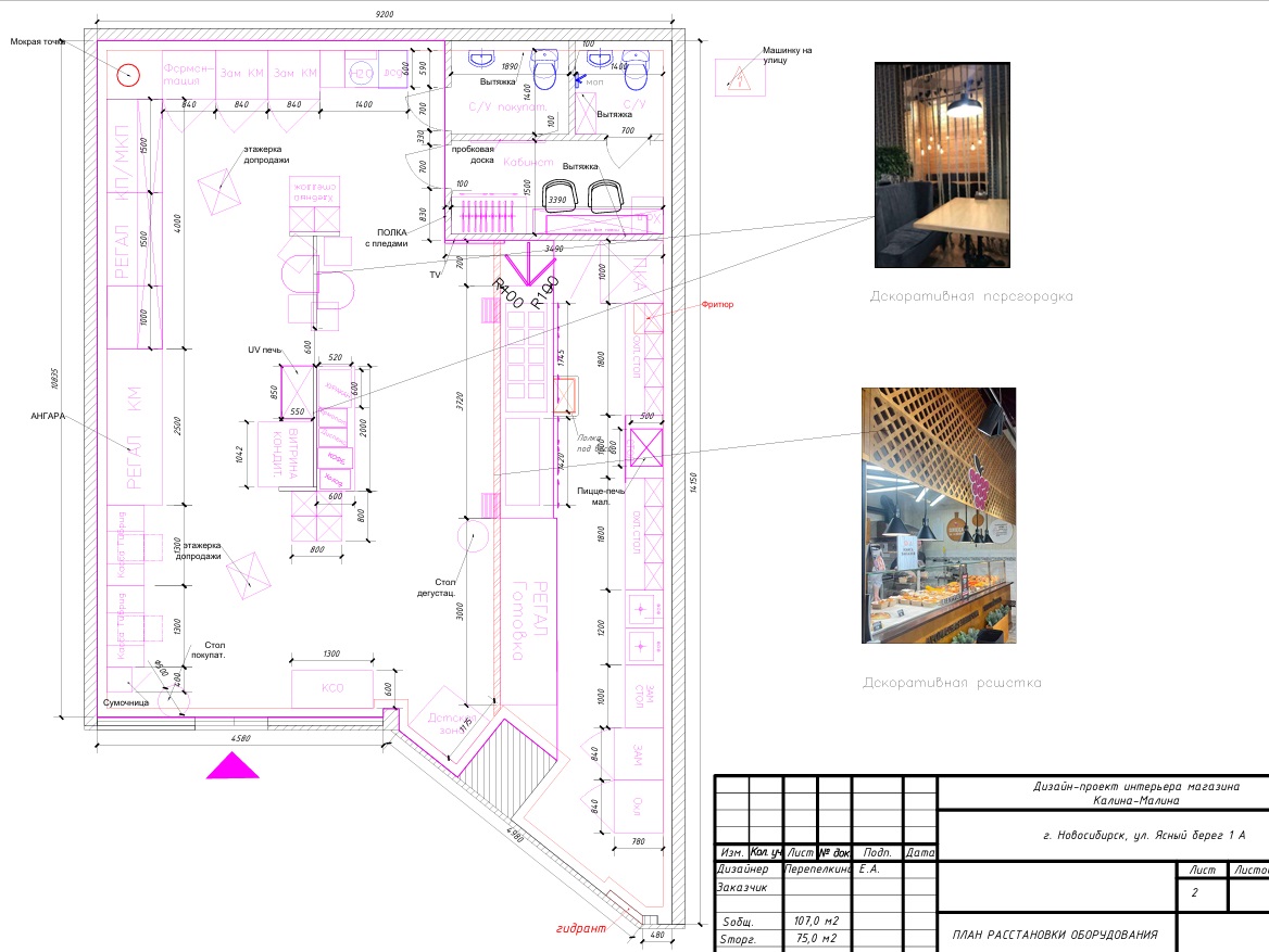 Ясный берег проект для сети Калина Малина-4