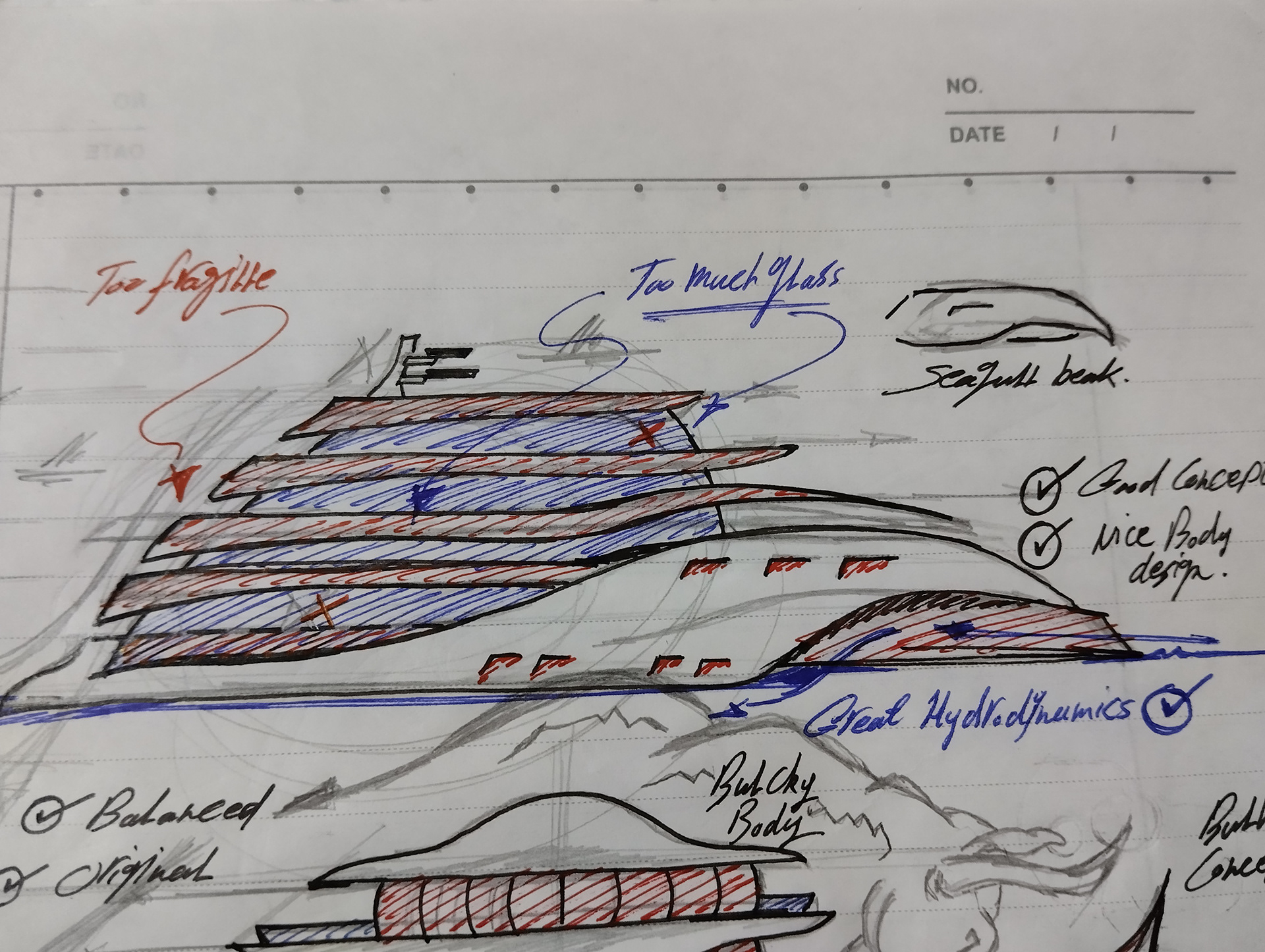 Residential Mega Yacht – Graduation Project-8