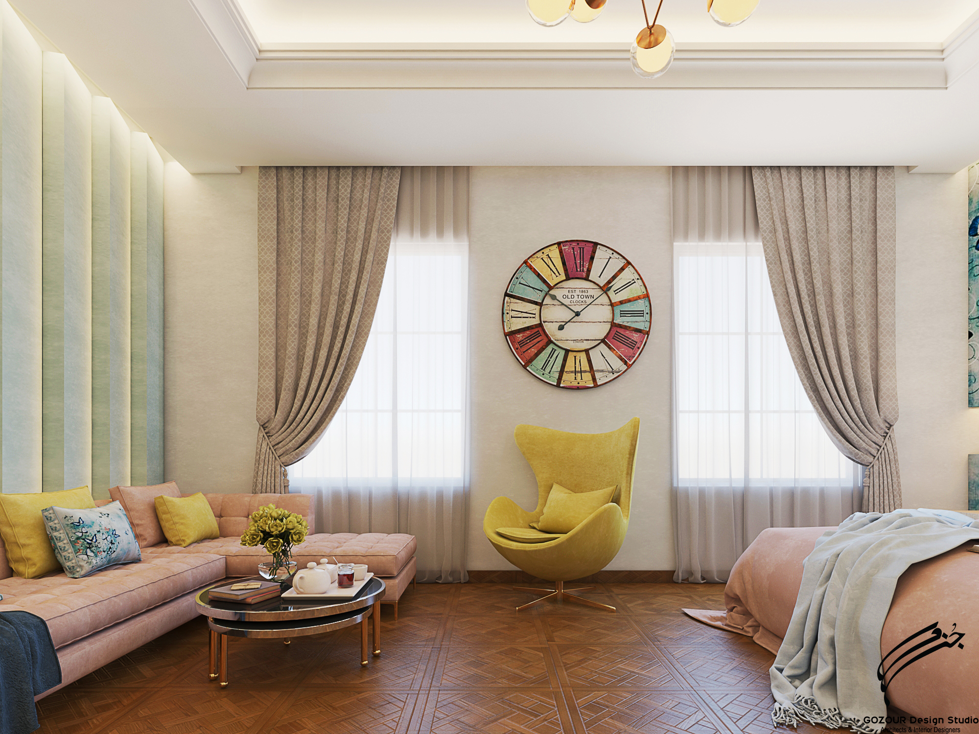 MODERN GIRLY BEDROOM .-2