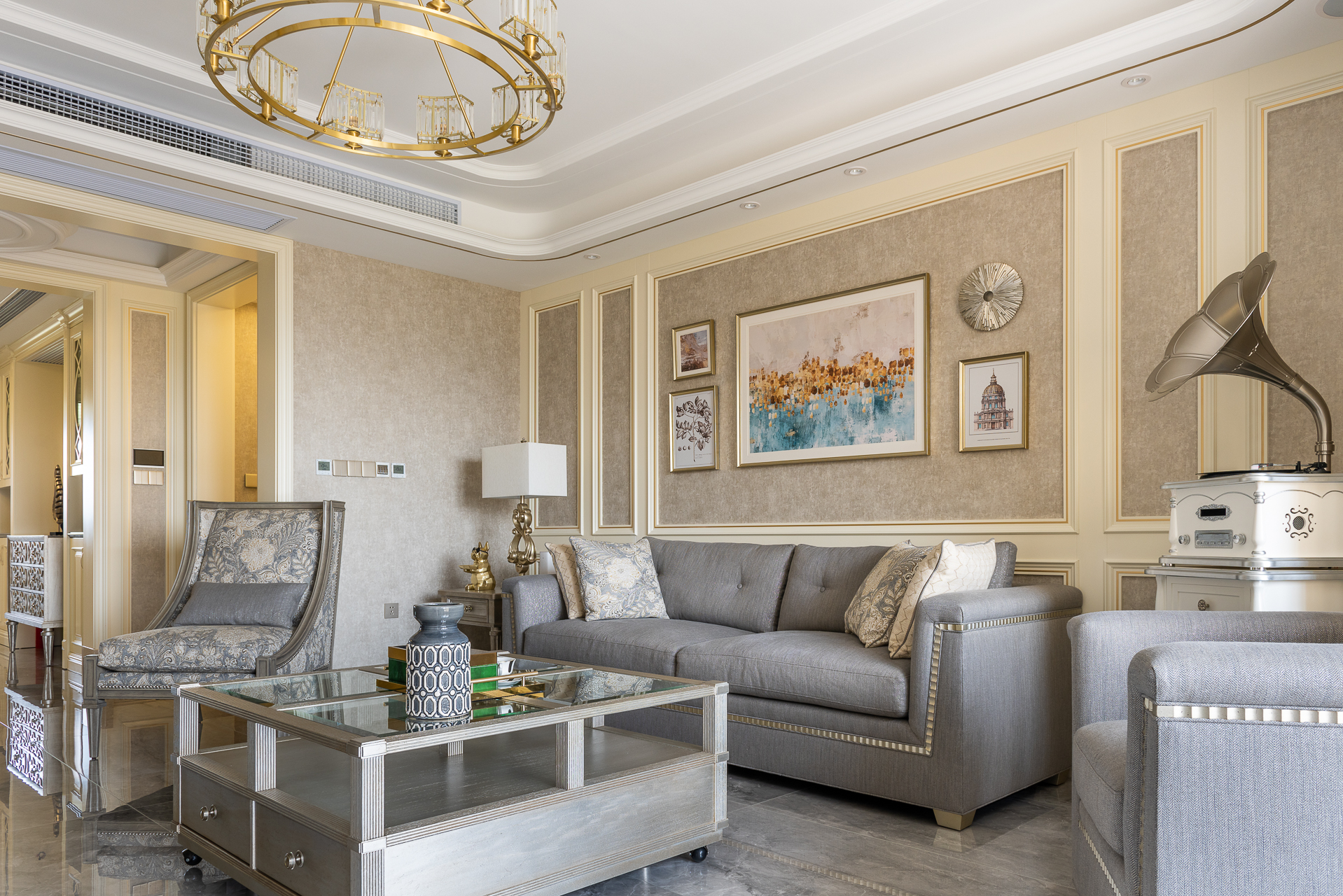 欧式风格套房设计丨中国十堰丨十堰壹舍全案设计中心-18