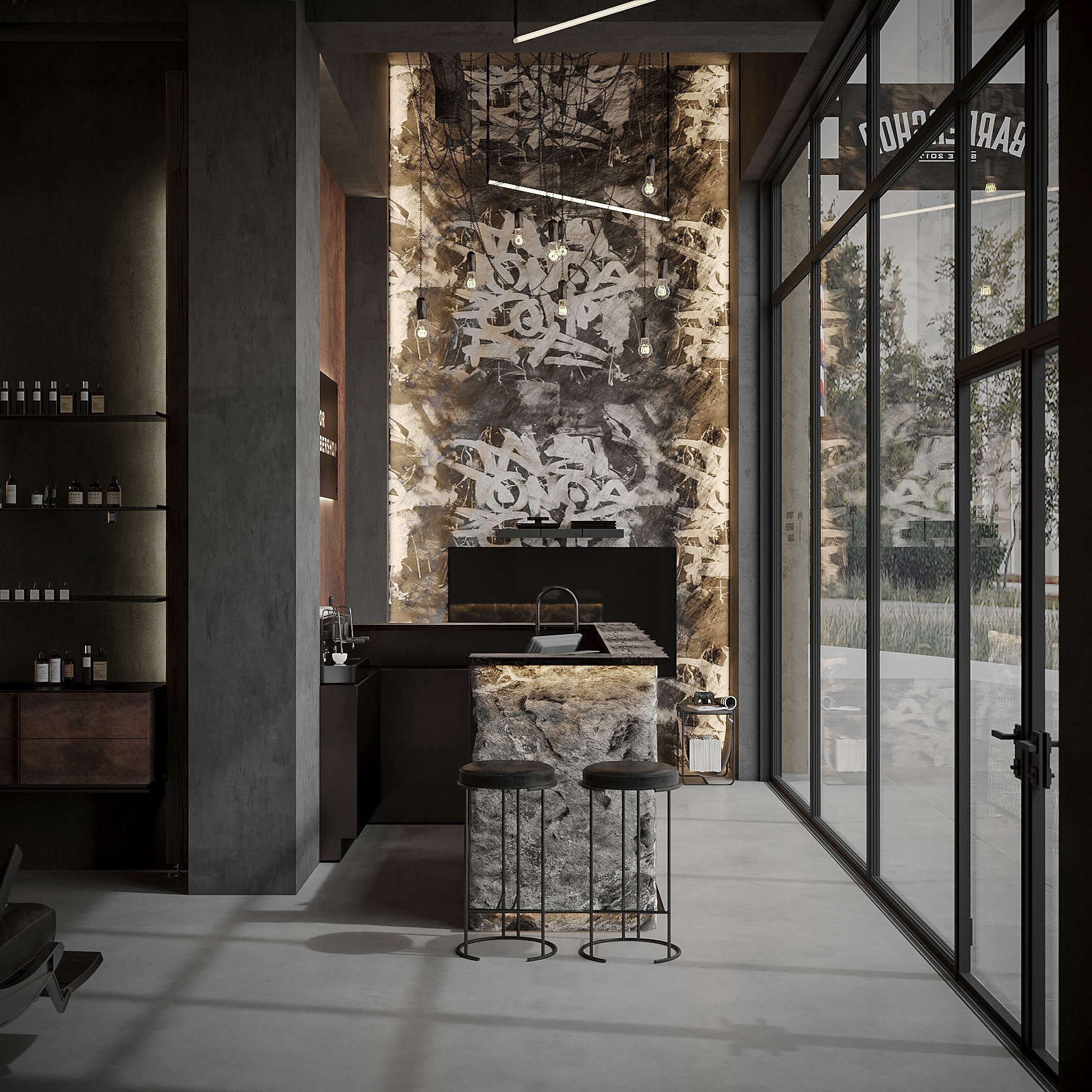 迪拜理发店丨阿联酋迪拜-16