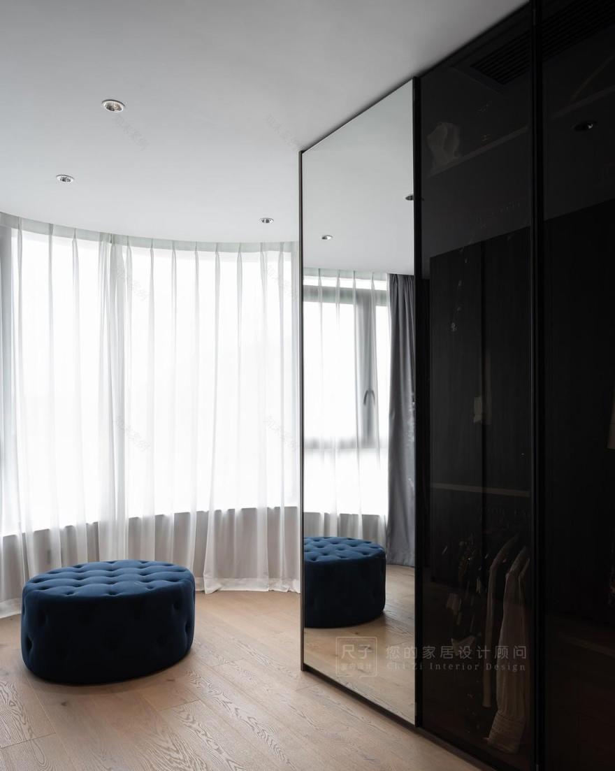 深圳掬月半山简约风格室内设计-28