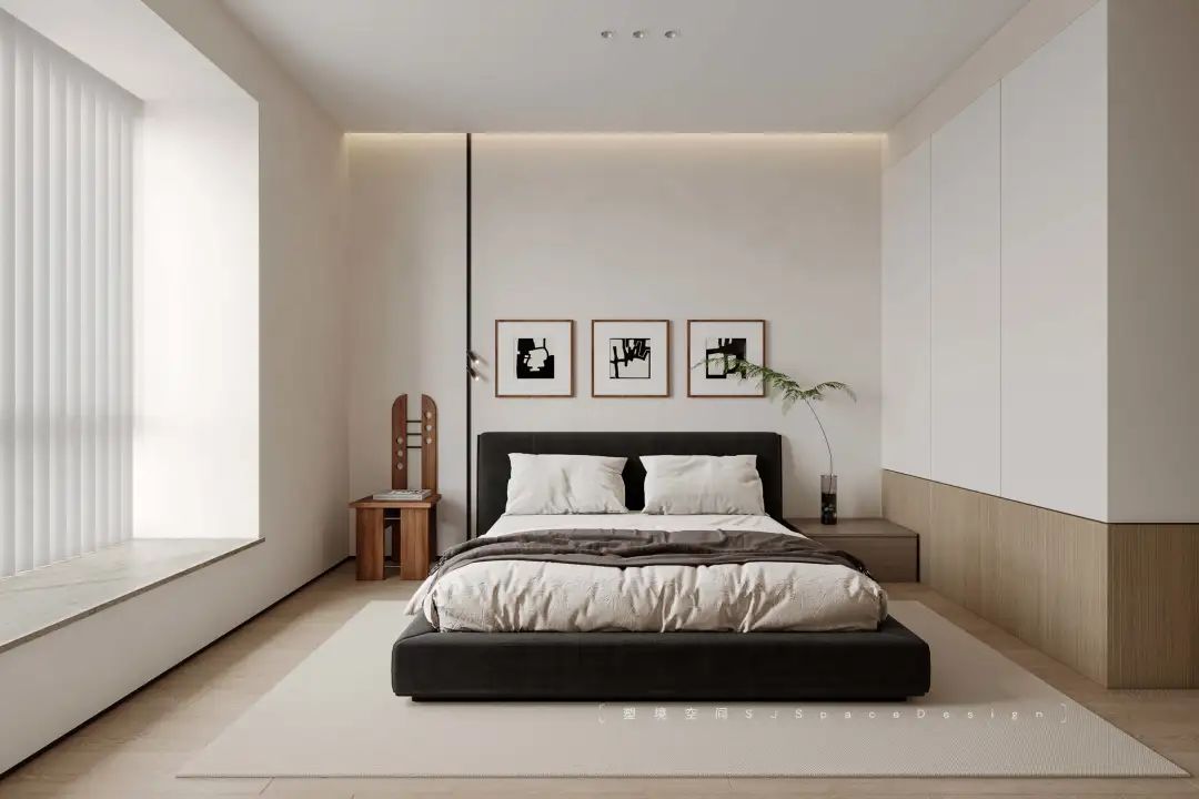 宝格丽大理石与原木的简约诗意空间丨塑境空间设计工程有限公司-53