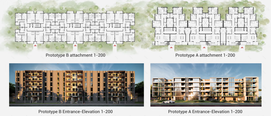 住宅街区设计项目丨Ain Shams大学工程学院城市设计与规划系-13