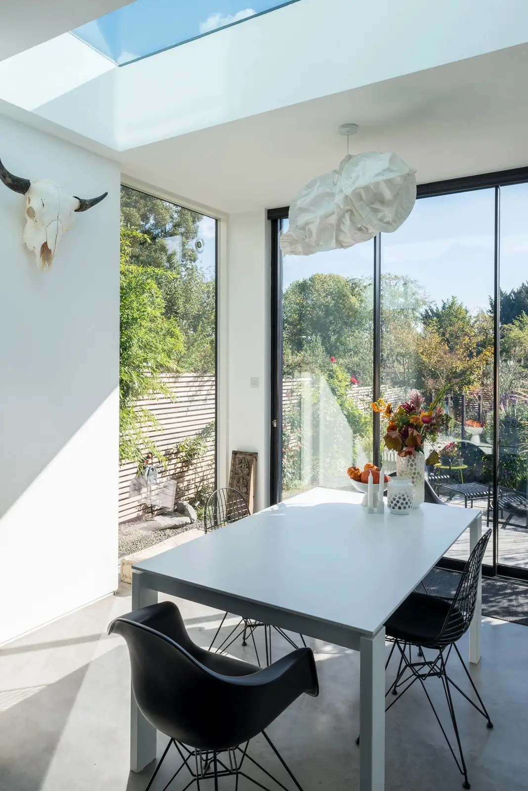 伦敦附近维多利亚式住宅的现代改造-9