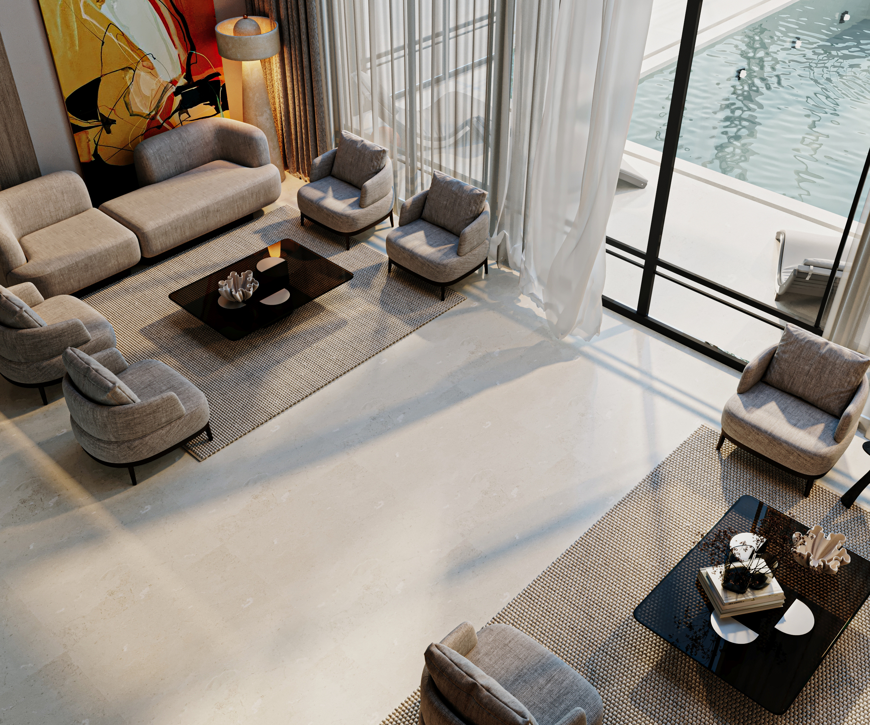 楼梯间大厅丨卡塔尔丨BOLD.CO-9