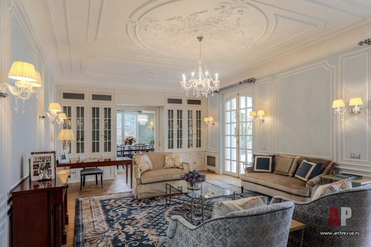 法国海滨经典风格度假别墅改造项目-13