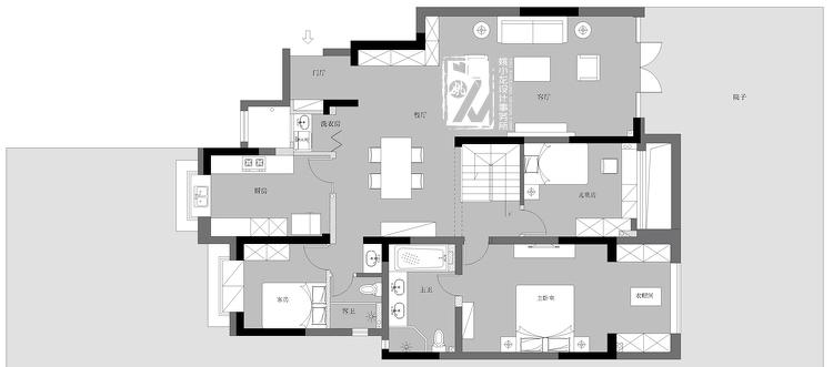 舒适美式家居，温馨色彩的层层递进-1