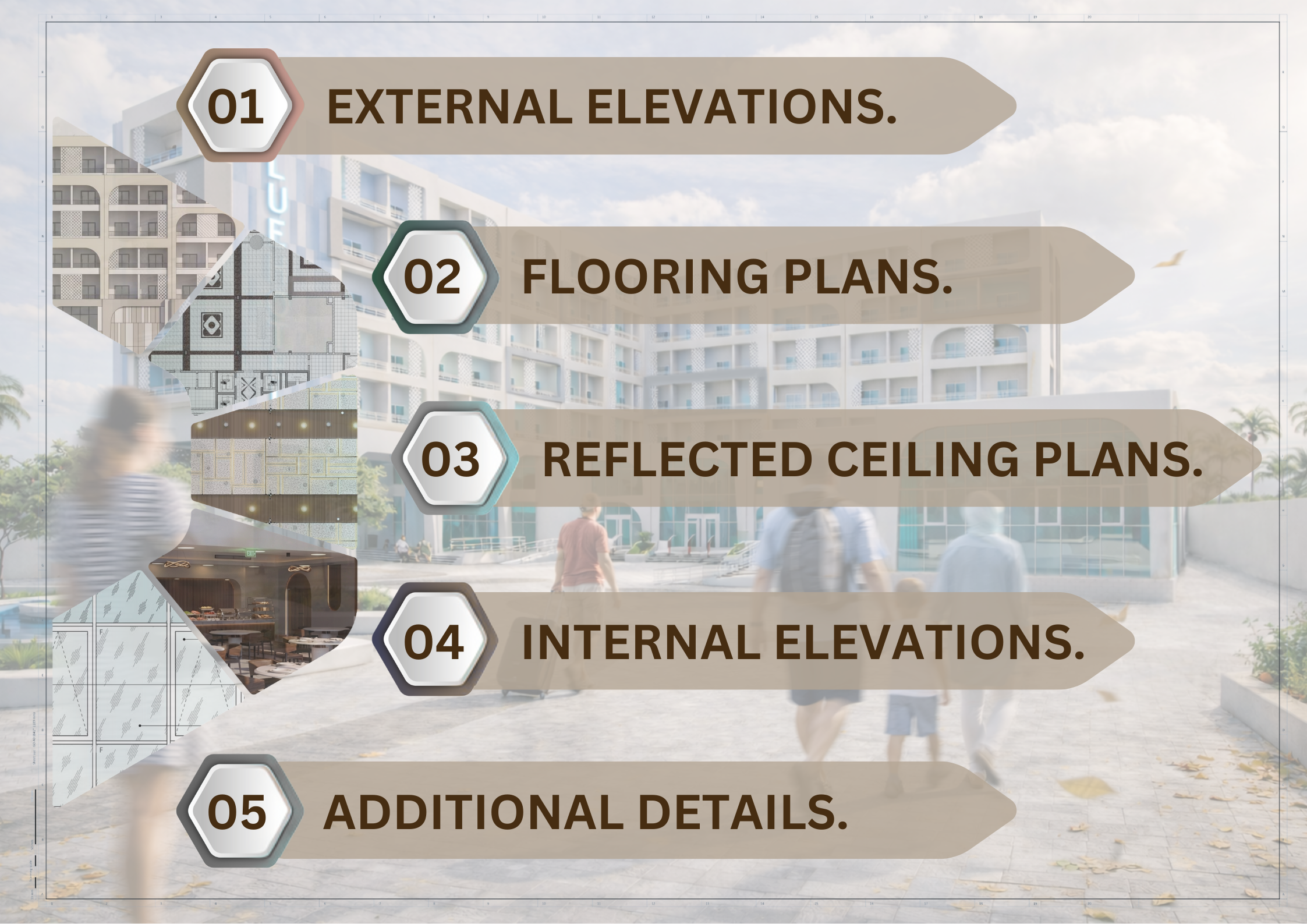 Blue Hotel | 3-Star Hotel Working Drawings-3