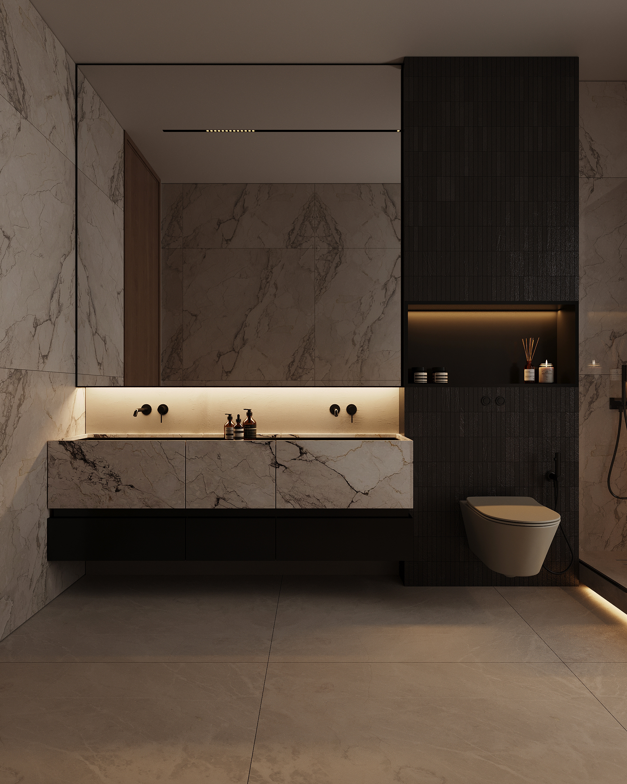 MASTERBEDROOM IN MANAMA（麦纳麦主卧室）丨巴林麦纳麦丨MI CREATIVE-20