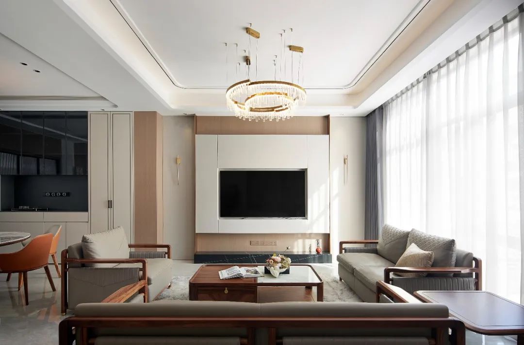 青山·阳光 · 宁波象山现代中式联排别墅设计丨中国宁波丨南鸿装饰-9