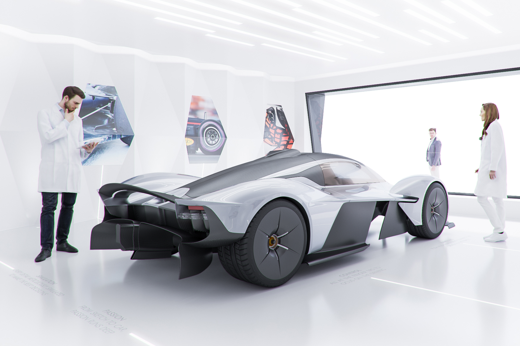 Aston Martin Valkyrie 展示柜设计丨英国-14