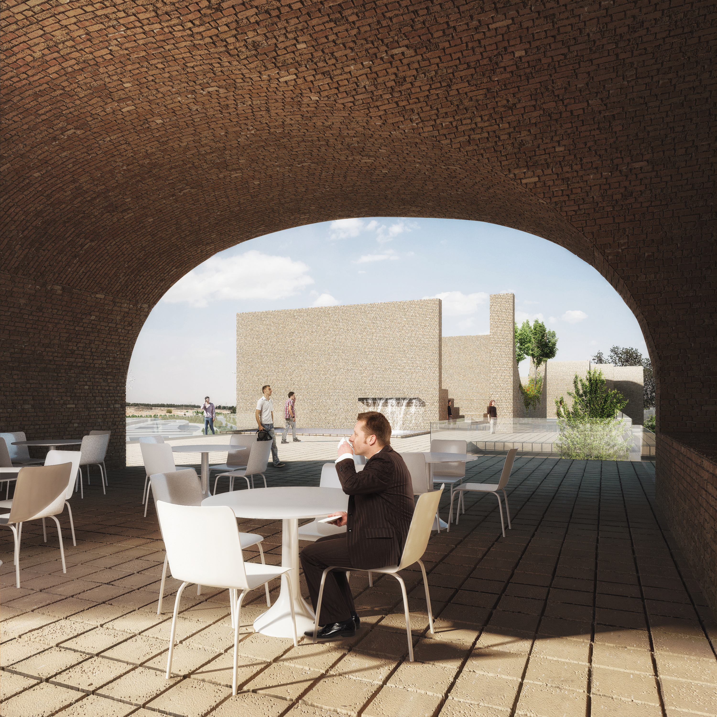 UrbanBridge 金属网格桥设计丨伊朗丨Ashari Architects-12